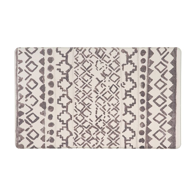 World Rug Gallery Distressed Bohemian Anti-Fatigue Mat