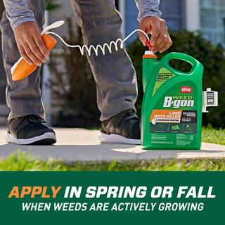 Ortho Weed B-gon 1.33 gal. Lawn Weed Killer Ready-To-Use plus Crabgrass Control with Comfort Wand 042461005