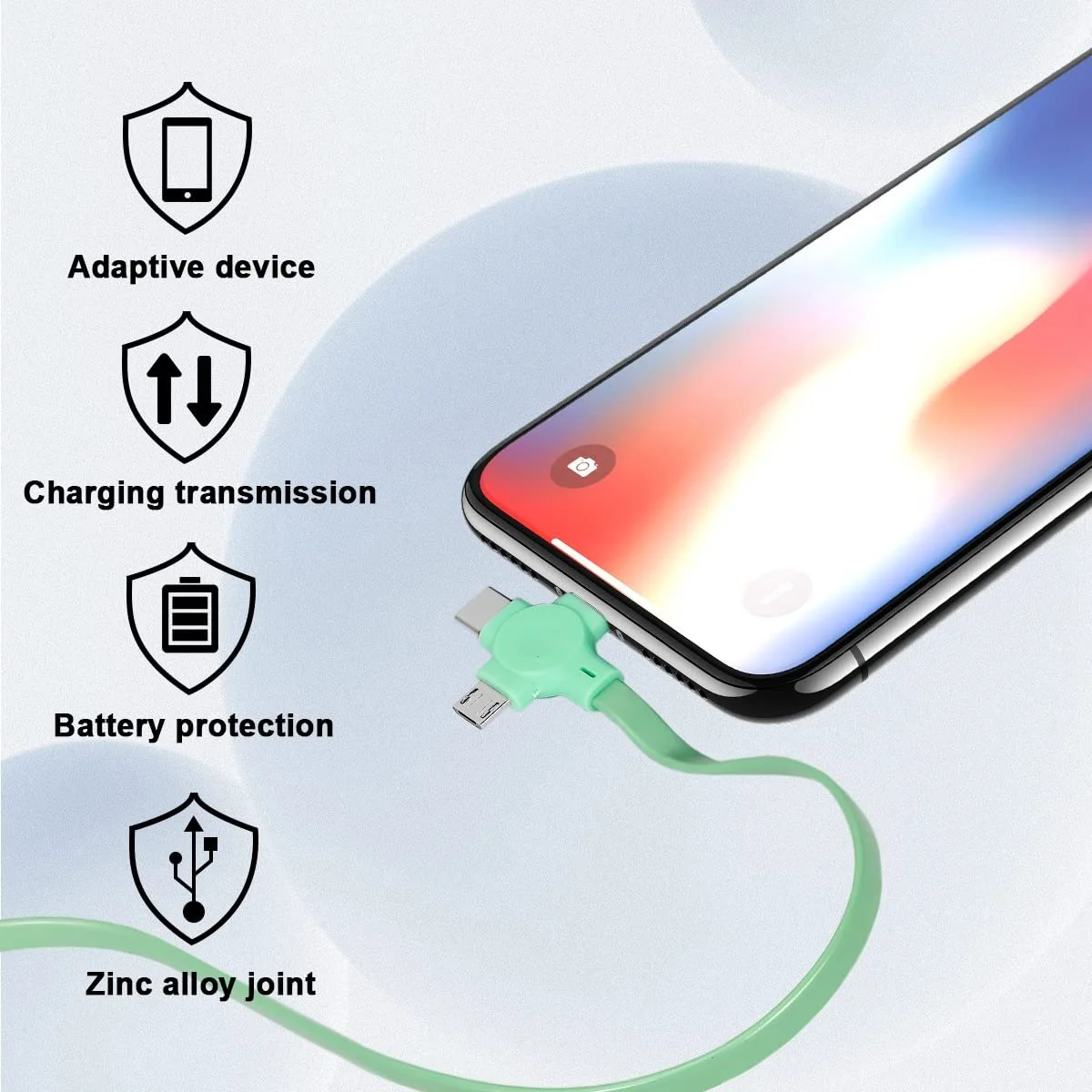 ⏰  PROMOTION SALE 47% OFF🔥3 in 1 Rechargeable USB Fast Charging C