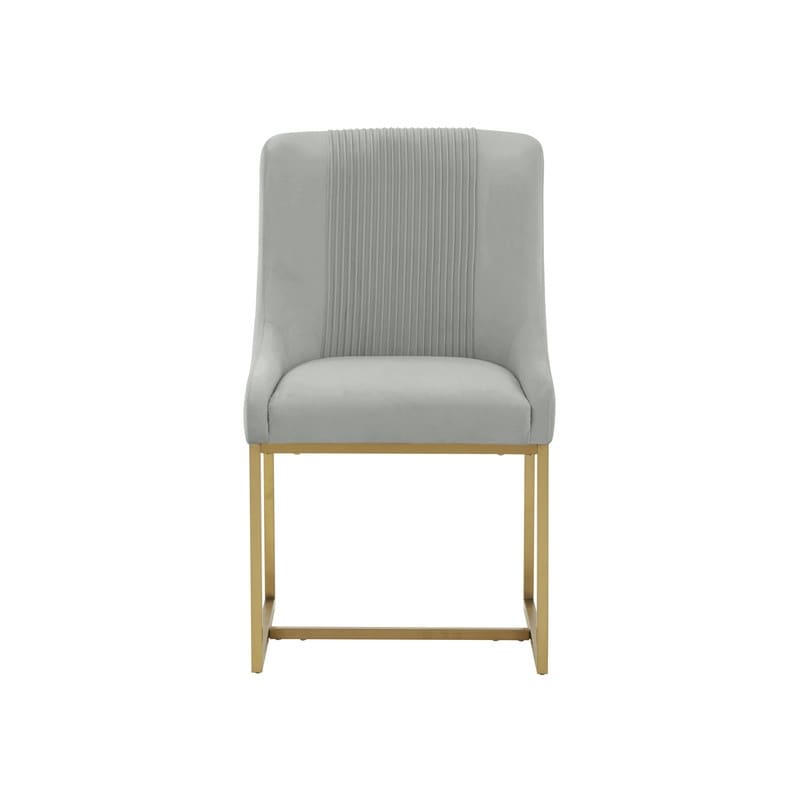 Lisa Pleated Velvet Dining Chair By Inspire Me! Home Decor