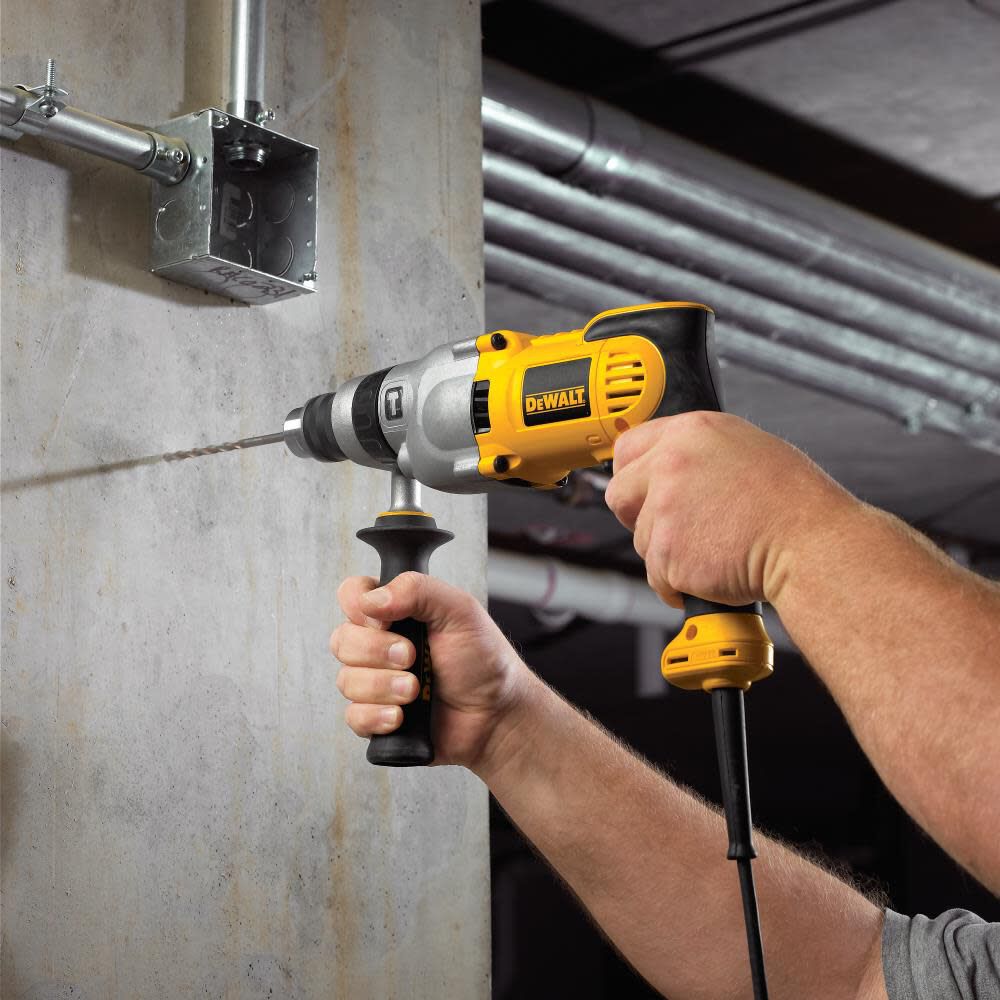 DEWALT 10 Amp 1/2 in. VSR Pistol Grip Hammerdrill DWD520 from DEWALT