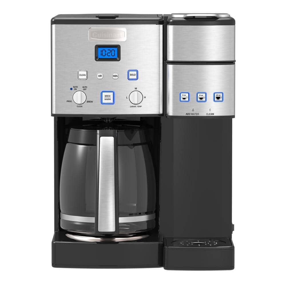 Cuisinart 12Cup Coffee Center Stainless Steel Coffee Maker and SingleServe Brewer