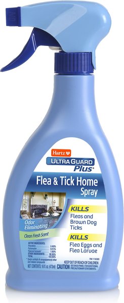 Hartz UltraGuard Plus Indoor Flea and Tick Spray for Dogs and Cats