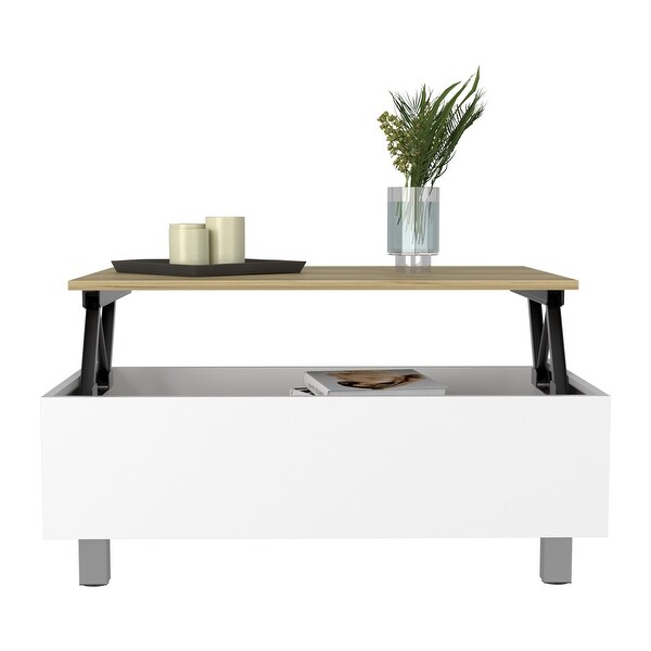 Lift Top Coffee Table with Four Legs