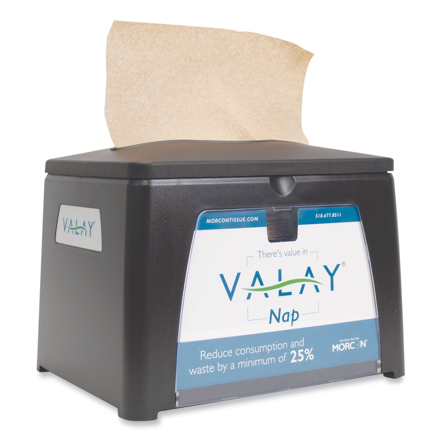 Valay Table Top Napkin Dispenser by Morcon Tissue MORNT111EA