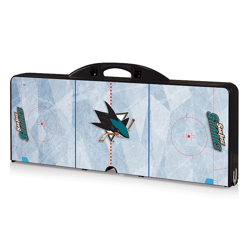 Picnic Time San Jose Sharks Portable Folding Picnic Table