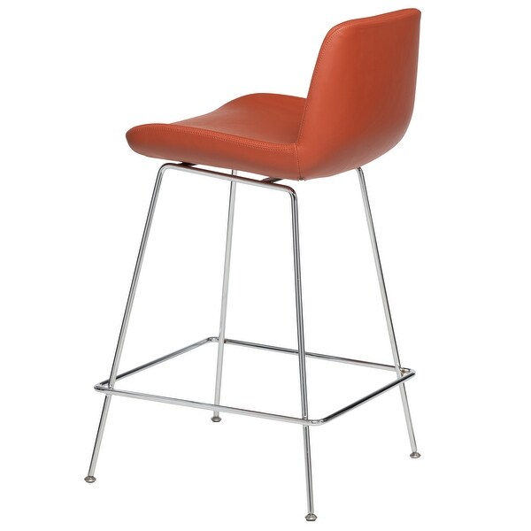 Capri Modern Leatherette Bar and Counter Stool