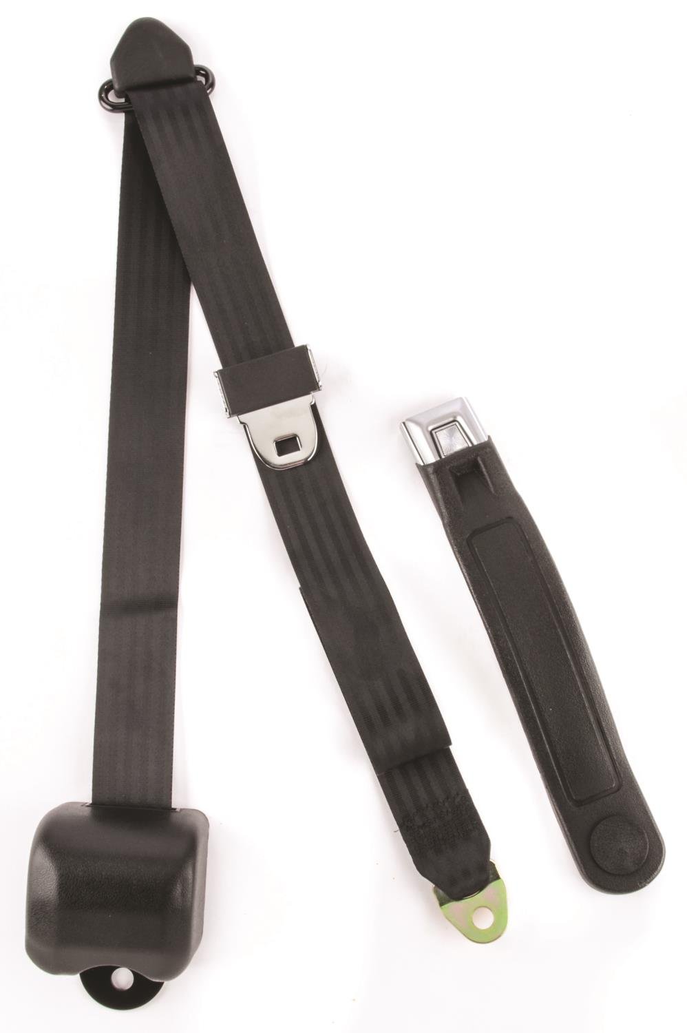 JEGS 70075 3-Point Retractable Seat Belt Sleeve/Cable Length: 12 in. Belt Width