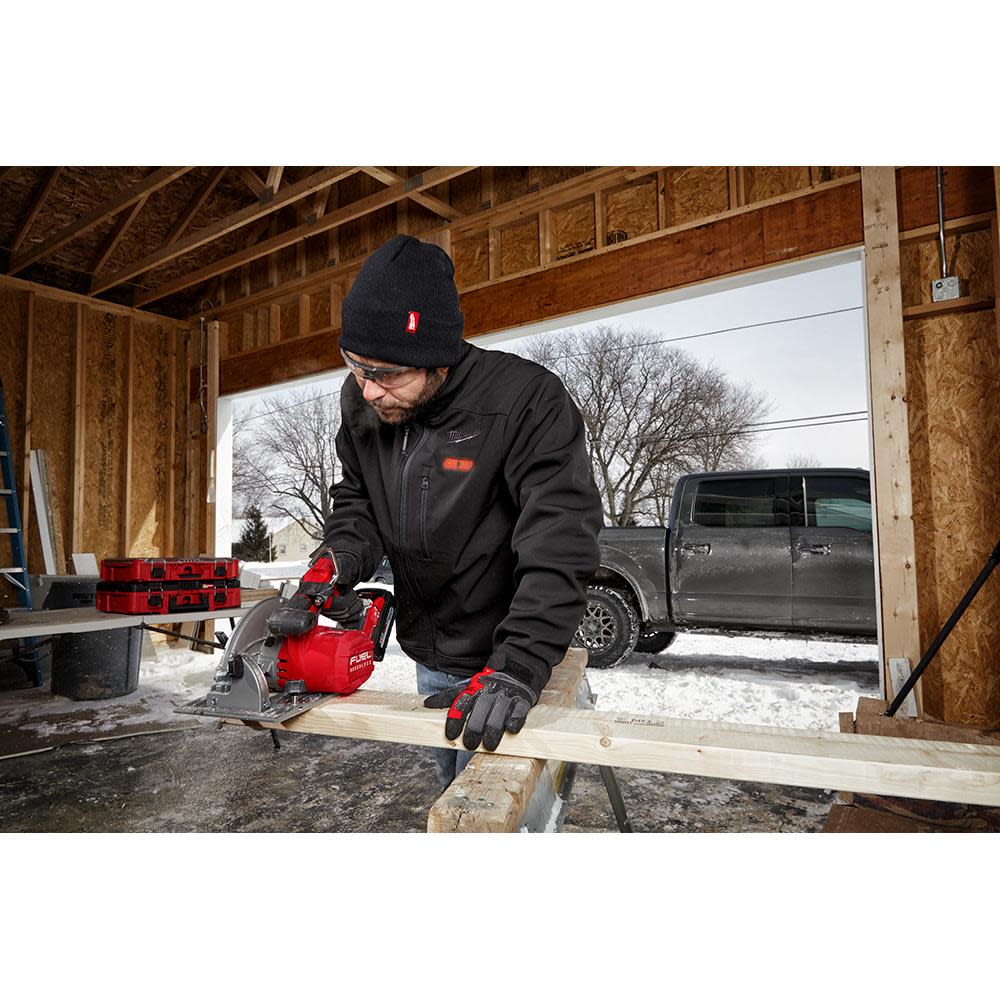 Milwaukee M12 Heated TOUGHSHELL Jacket Kit Black Small