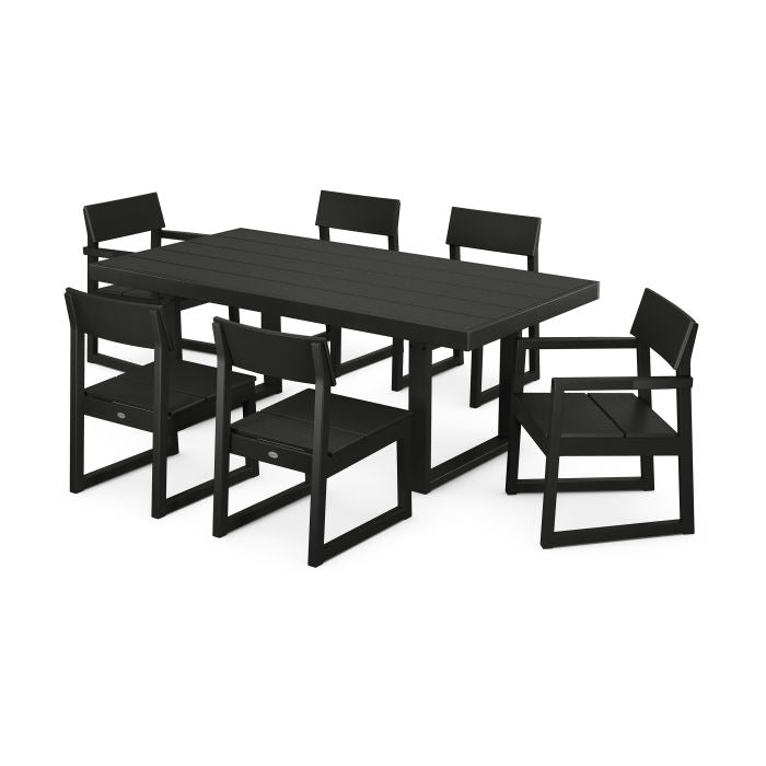 Polywood EDGE 7-Piece Dining Set PWS552-1