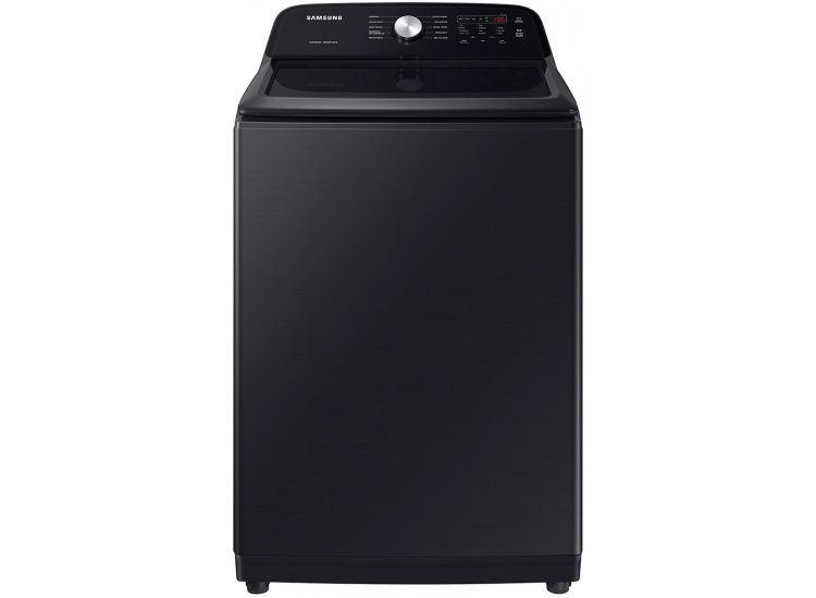  5 Cu. Ft. Brushed Black Large Capacity Top Load Washer With Deep Fill And EZ Access Tub