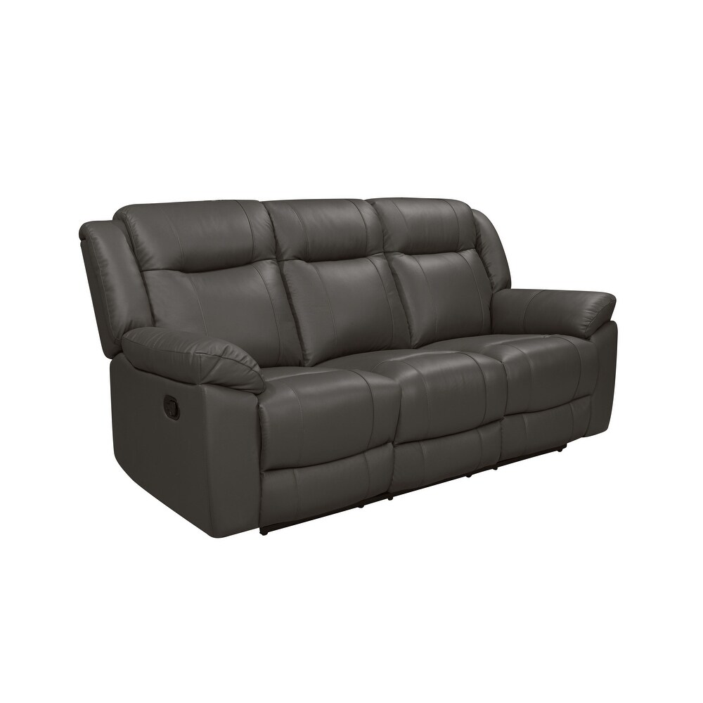 New Classic Furniture Pavs Grey Manual Reclining Sofa