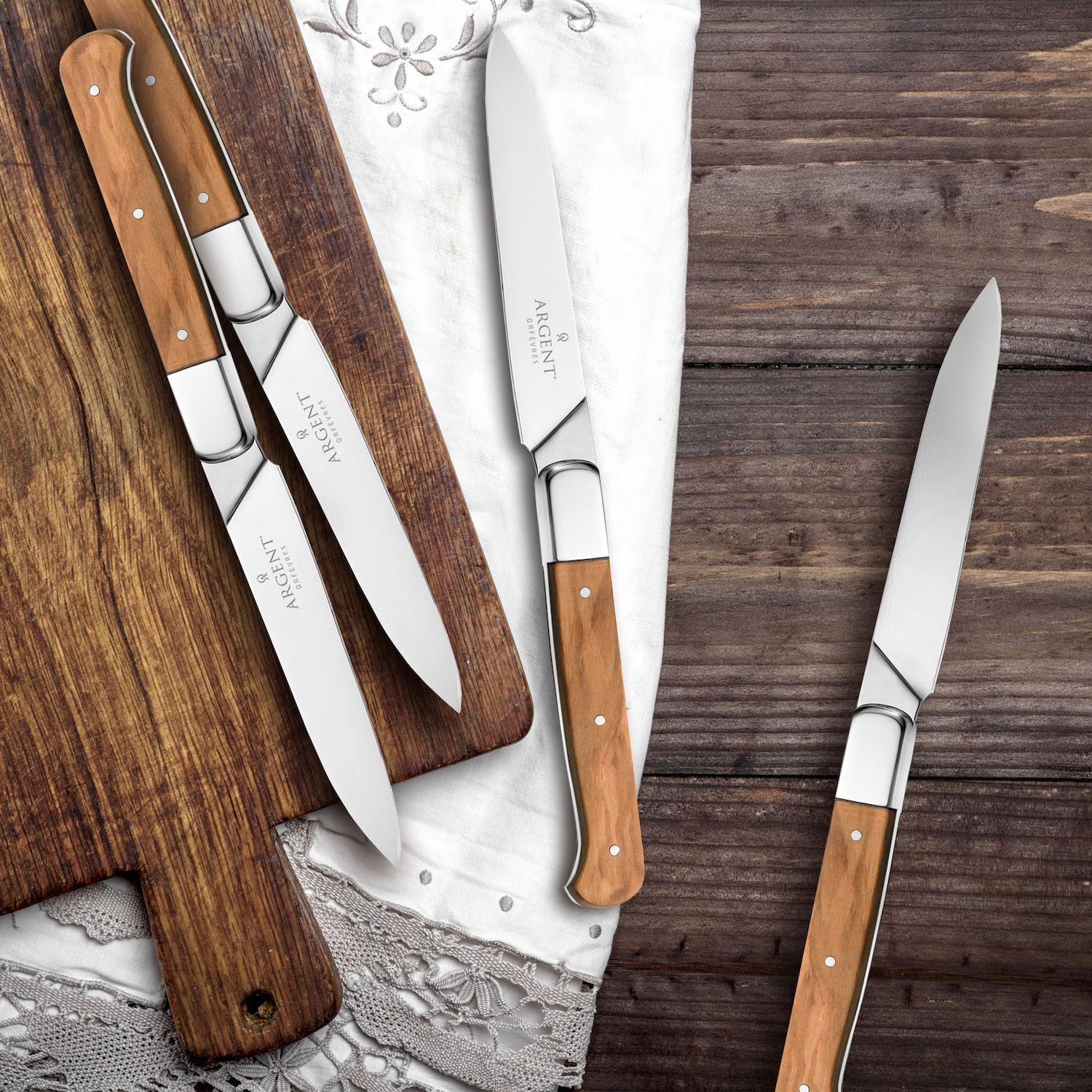 Argent Orfevres Lyden 4-pc. Steak Knife Set