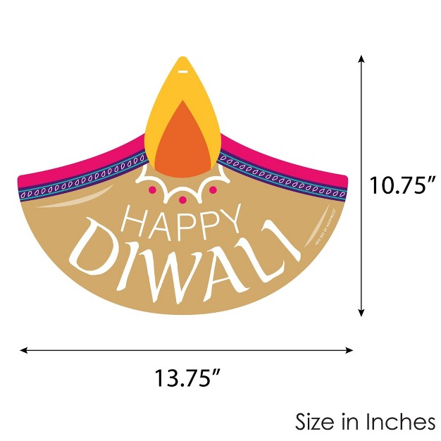 Big Dot Of Happiness Happy Diwali Hanging Porch Festival Of Lights Party Outdoor Decorations Front Door Decor 1 Piece Sign