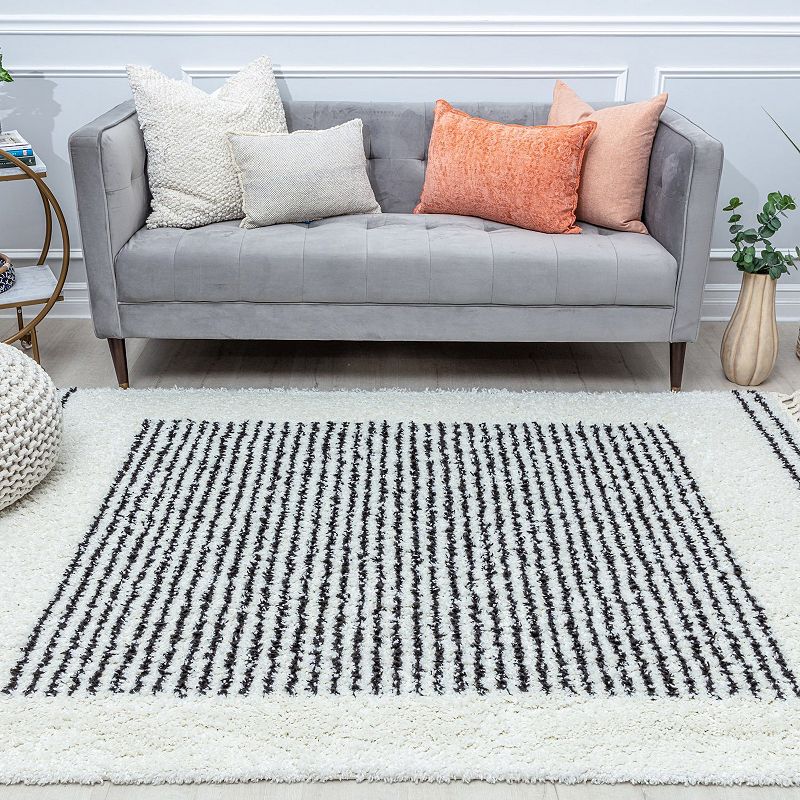 CosmoLiving Rugs America Cyprus Modern Geometric Sky Vine Area Rug