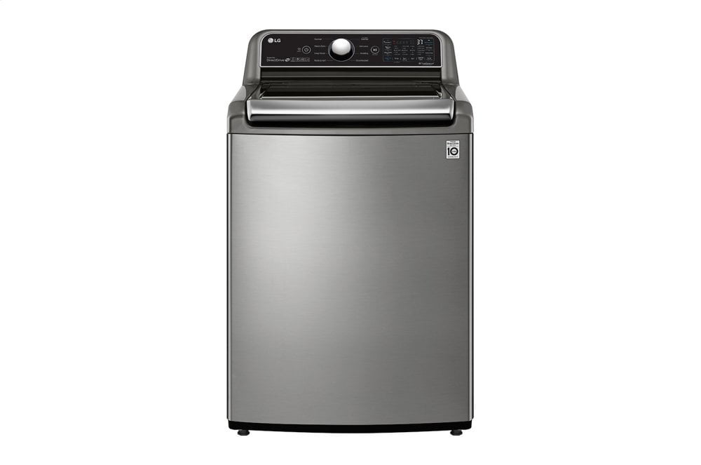 Lg WT7305CV 4.8 Cu. Ft. Mega Capacity Smart Wi-Fi Enabled Top Load Washer With Agitator And Turbowash3D™ Technology