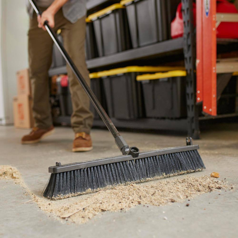 HDX 24 in. Smooth Push Broom 3024FS