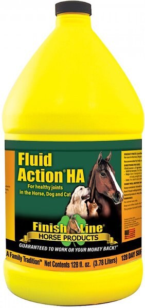 Finish Line Fluid Action HA liquid Horse Supplement