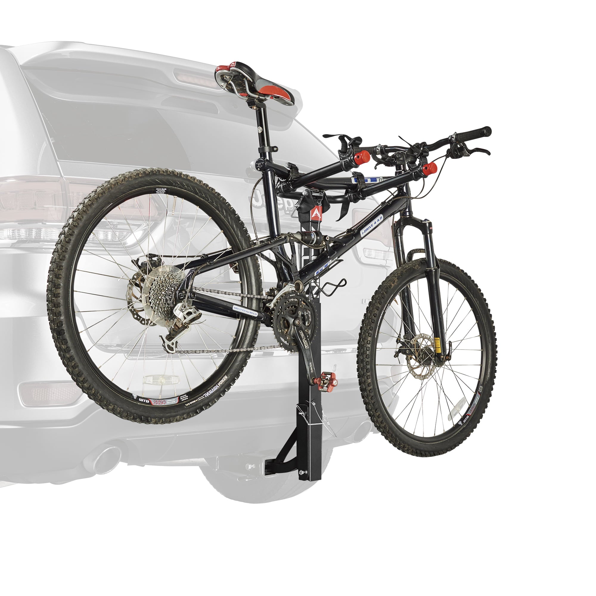 Allen Sports Deluxe 2-Bicycle Hitch Mounted Bike Rack Carrier， 522RR