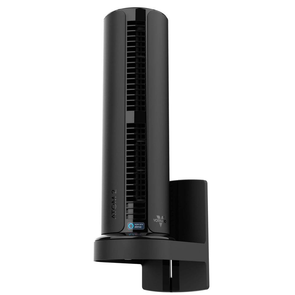 Vornado Atom 2W AE 19.31 in. 4 fan speeds Tower Fan 19.31 in. Black with Alexa Capabilities FA1-0191-06