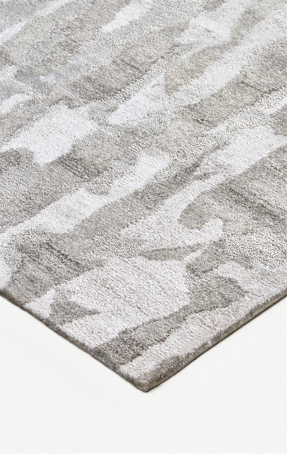 Orwell Hand Tufted Gray and Silver Rug by BD Fine