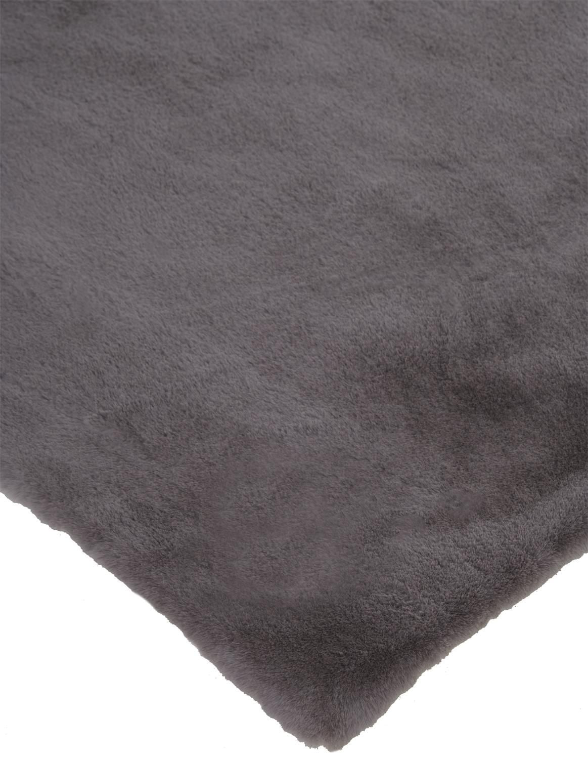 Len Warm Dark Gray Rug by BD Fine