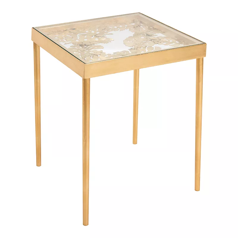 Safavieh Leilani Palm Leaf Side Table