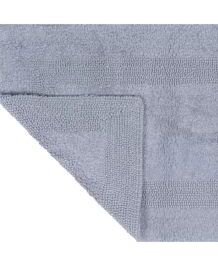 Baldwin Home Plush Cotton Reversible Bath Mat