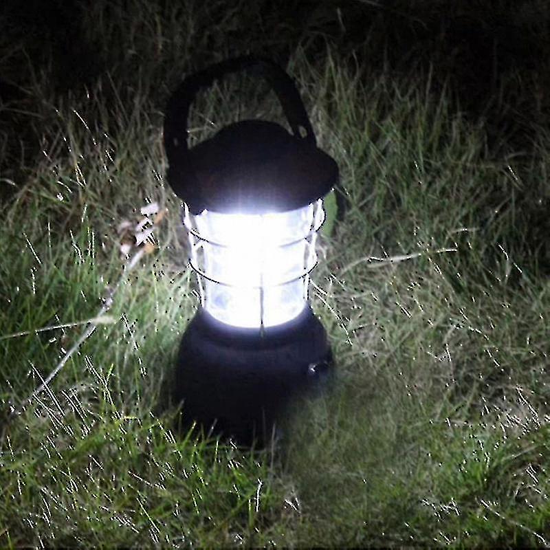 Solar Lantern Hand Crank Dynamo 36 Led Camping Lantern Emergency Light