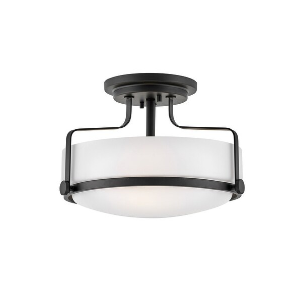 Hinkley Lighting Harper 15 Wide LED Semi-Flush Bowl Ceiling Fixture