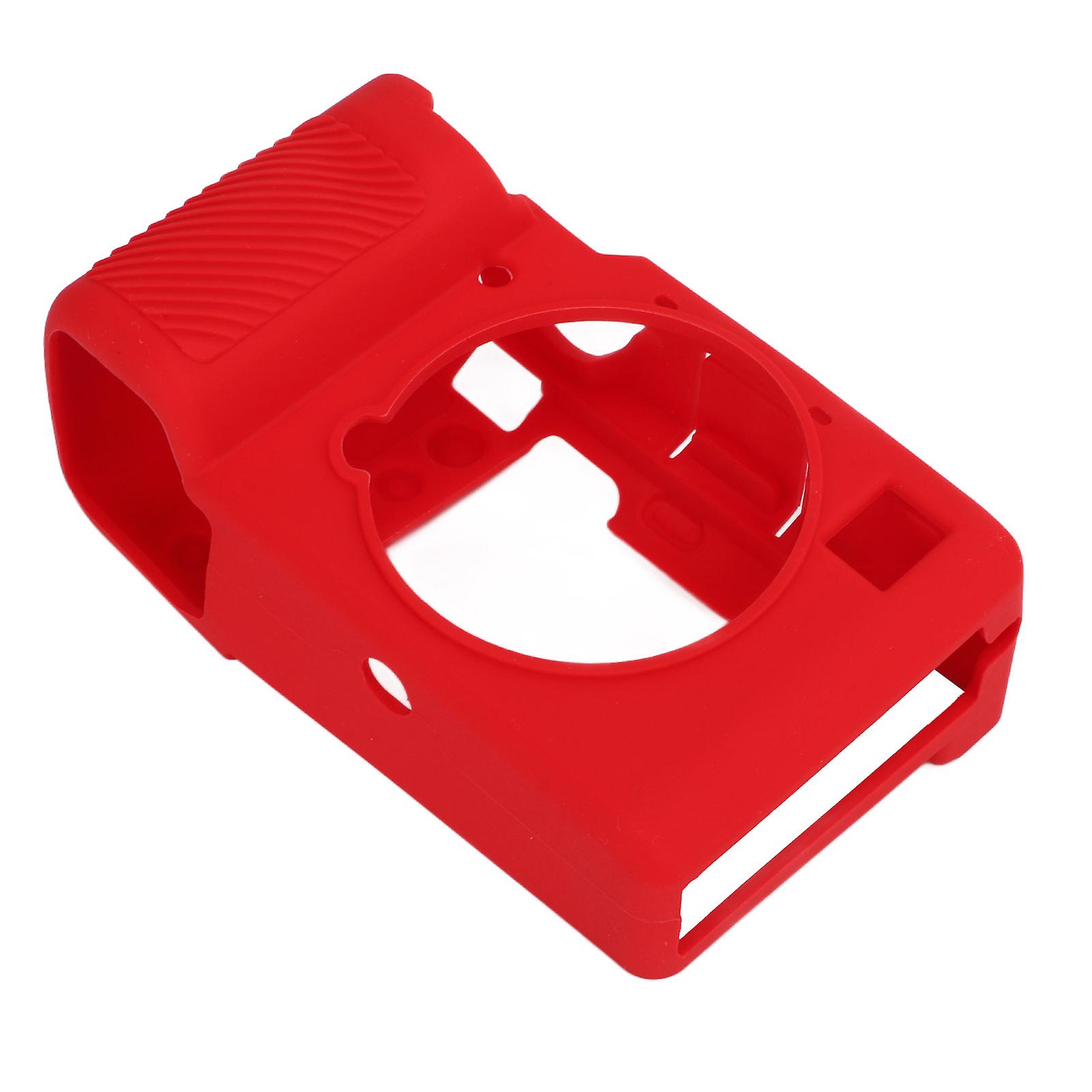 Camera Housing Case Soft Silicone Skin Housing Protective Cover For Sony A7c Protectionred