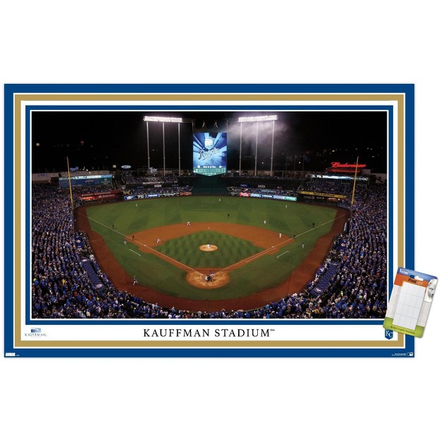 Trends International Mlb Kansas City Royals Kauffman Stadium 22 Unframed Wall Poster Prints