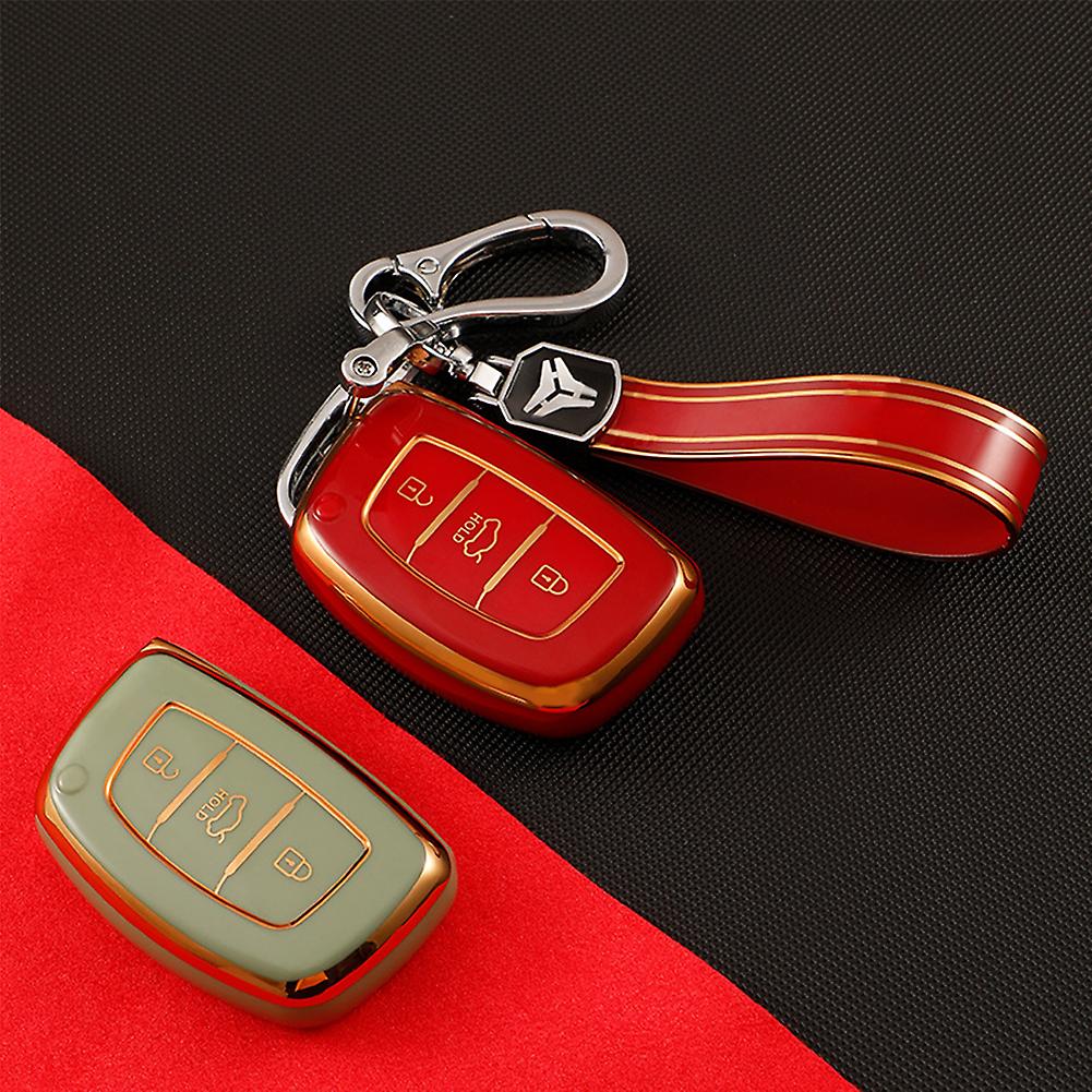 Born Pretty New Tpu Car Remote Key Case Cover Shell For Hyundai Tucson Sonata Santa Fe Elantra Accent Solaris Verna Ix25 Ix35 I20 I30 I40