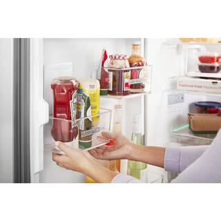 Whirlpool 24 in. 12.7 cu. ft. Bottom Freezer Refrigerator in Fingerprint Resistant Stainless Counter Depth WRB543CMJZ