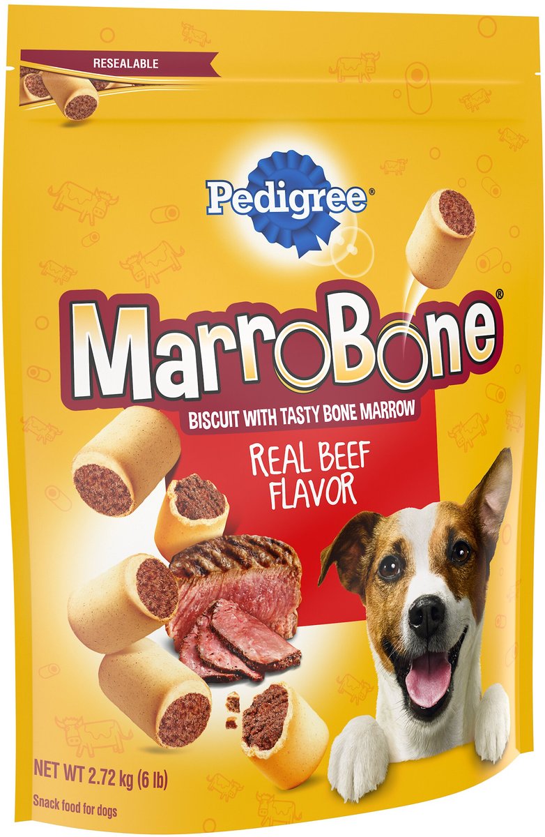 Pedigree Marrobone Real Beef Flavor Biscuit Dog Treats