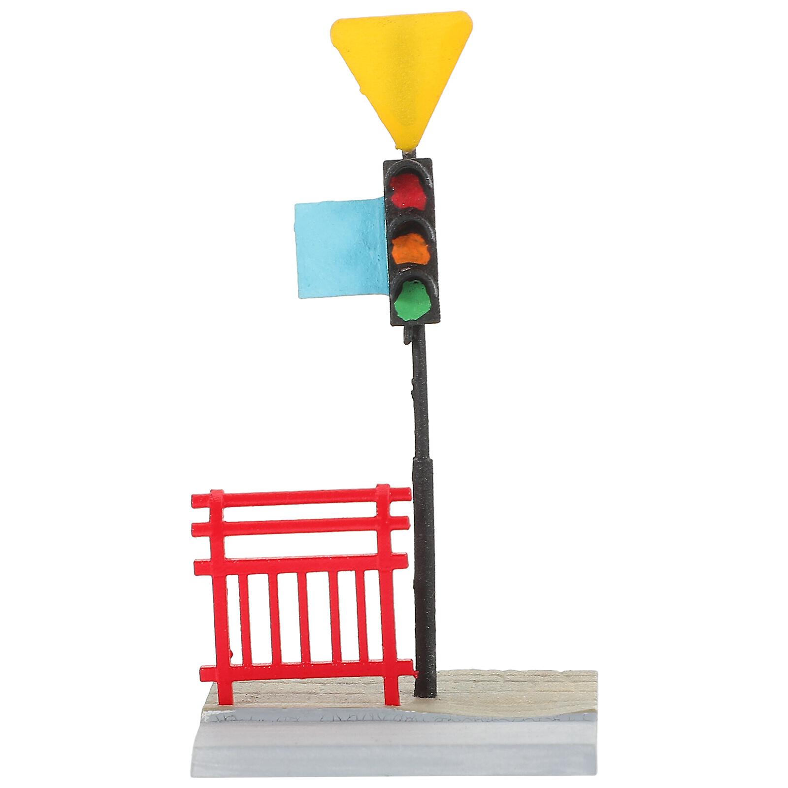 Miniature Traffic Light Decoration Microlandscape Street Lamp Model Sand Table Layout Prop