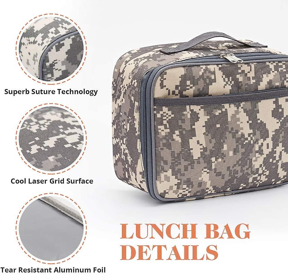 Kids Insulated Lunch Box Mini Cooler Bag For Men And Women，ideal Size Lunch Tote For Girls And Boys，reusable Lunchbox For Packing Hot Or Cold Snacks F