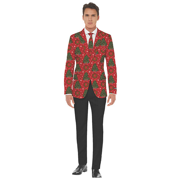 Morris Costumes Men's Christmas Trees Jacket  amp...