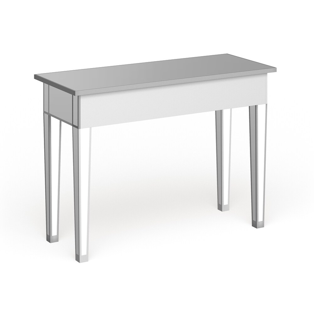 SEI Furniture Olivia Mirrored Accent Table