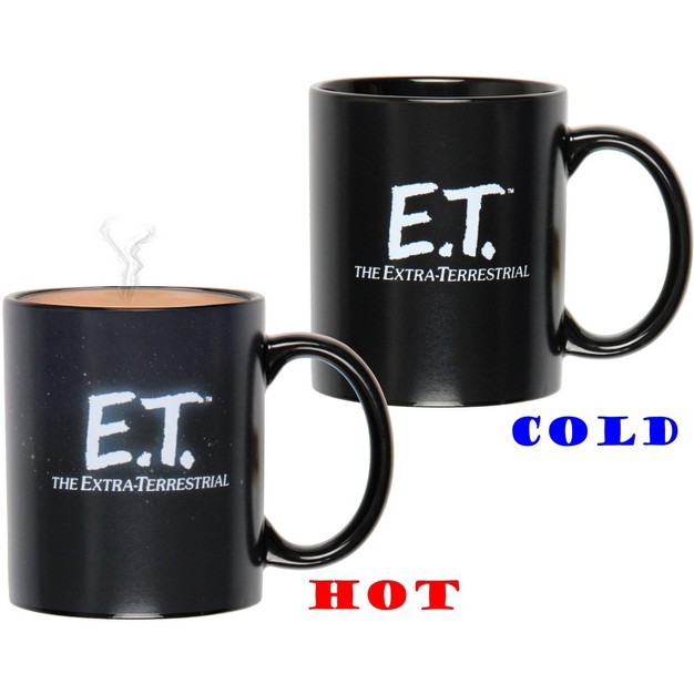 E t The Extra Terrestrial Heat Color Change Reactive Coffee Mug Black