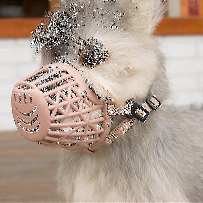 Pet Dog Muzzles For Puppy Anti-bite Breathable Environmental Protection Dog Mouth Cover For Anti-cal