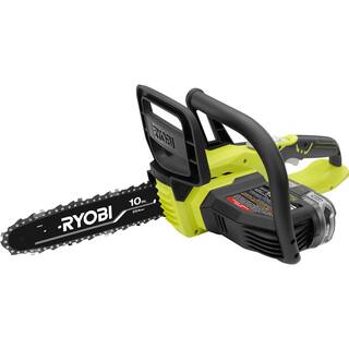 RYOBI ONE+ 18V 10 in. Battery Chainsaw with 1.5 Ah Battery and Charger P547