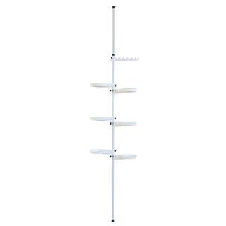 YIYIBYUS 122 in. Tall IndoorOutdoor White Metal Plant Stand (7-Tiered) HG-FKH-3730