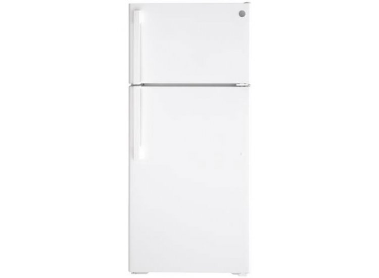 GE ADA ENERGY STAR 16.6 Cu. Ft. White Top-Freezer Refrigerator