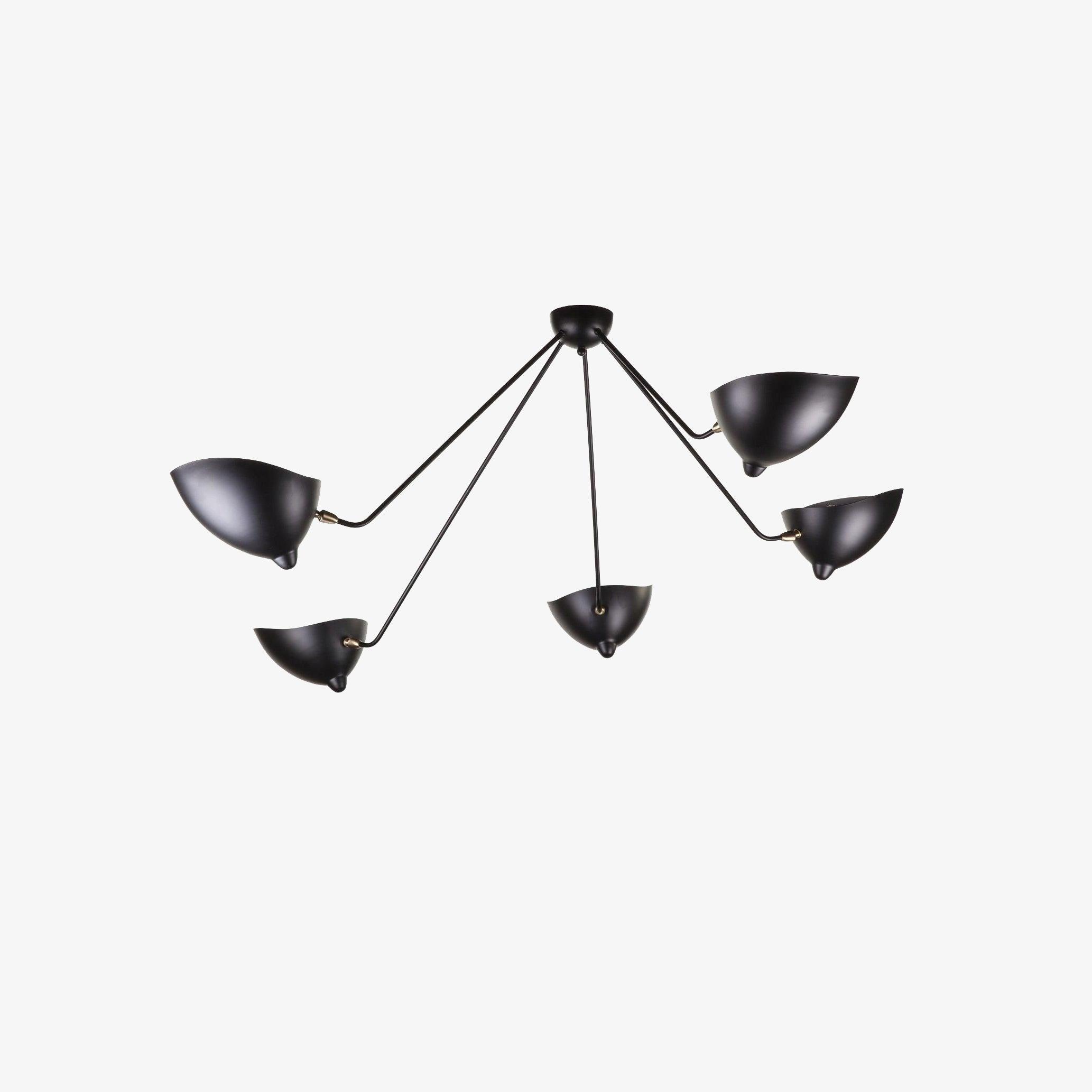 Serge Mouille Ceiling Lamp B