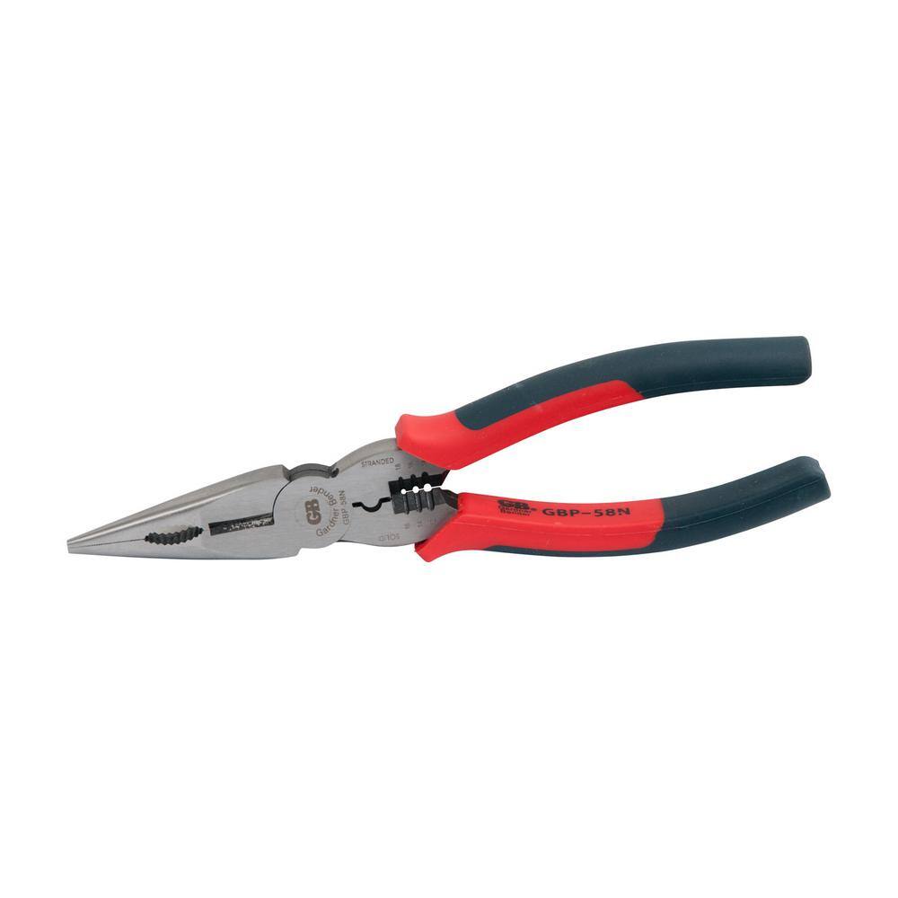 Gardner Bender 8 in. Long Nose Pliers GBP-58N