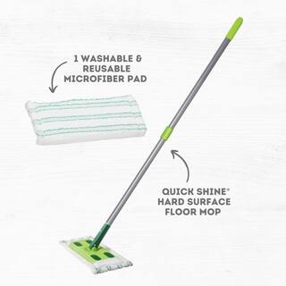 QUICK SHINE Hardwood Floor Wet and Dry Mop Kit 11147