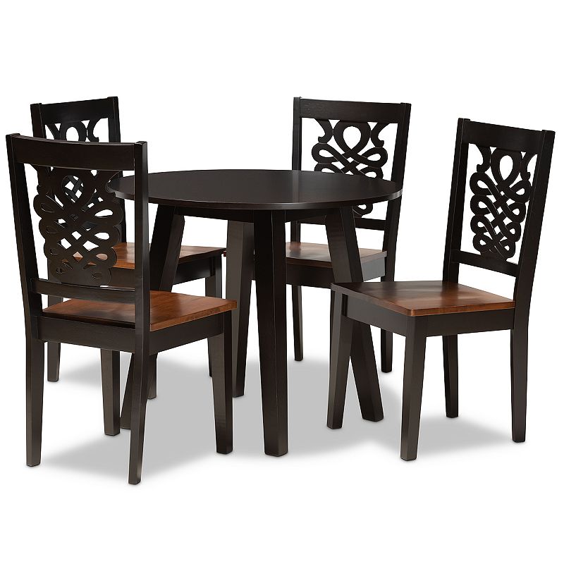 Baxton Studio Mina Dining 5-piece Set