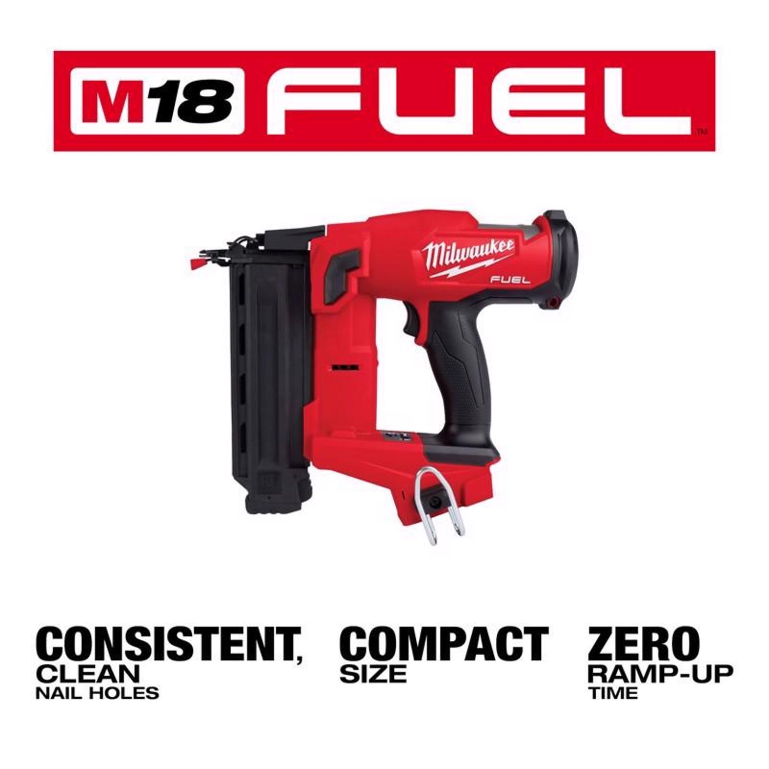 MW M18 FUEL 18 Ga. 18 Volt Brushless Brad Nailer