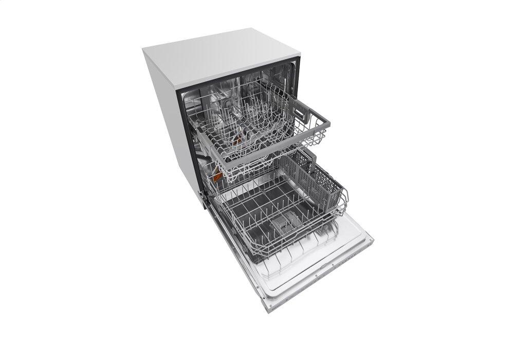 Lg LDB4548ST Top Control Dishwasher With Quadwash™ And Easyrack™ Plus